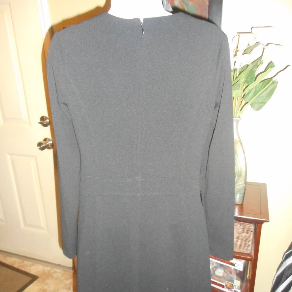NWT Black Nautical Sailor inspired DKNY Dress, size 4 - Picture 12 of 14